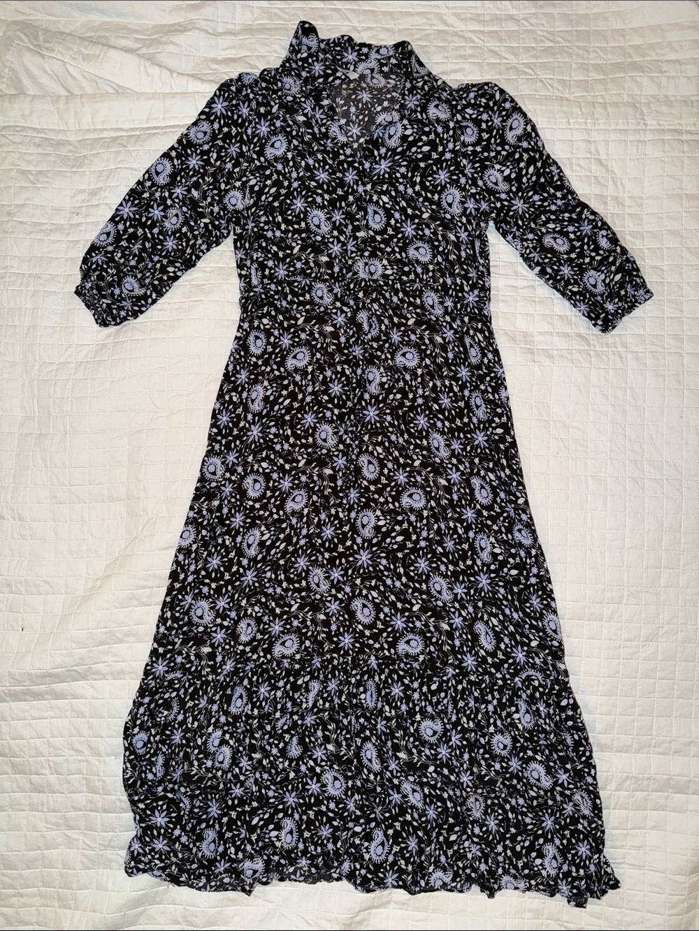 Zara Maxi Dress with Floral Print